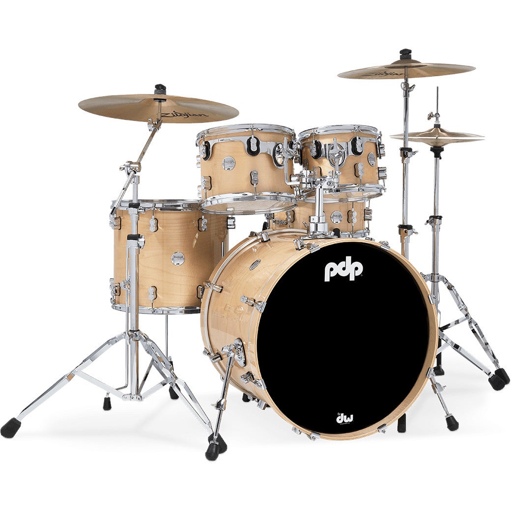 PDP Drums Concept Maple 5-Piece Natural 5-Piece Shell Set PDP Drums Concept Maple 5-Piece Natural 5-Piece Shell Set von PDP Drums