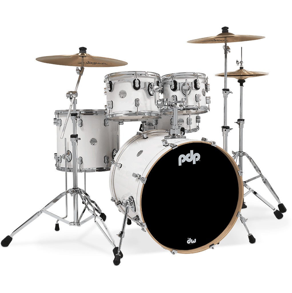 PDP Drums Concept Maple 5-Piece Pearlescent White 5-Piece Shell Set PDP Drums Concept Maple 5-Piece Pearlescent White 5-Piece Shell Set von PDP Drums