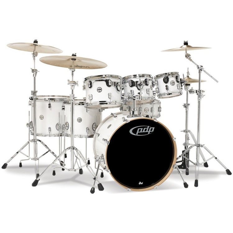 PDP Drums Concept Maple 7-Piece Pearlescent White 7-Piece Shell Set PDP Drums Concept Maple 7-Piece Pearlescent White 7-Piece Shell Set von PDP Drums