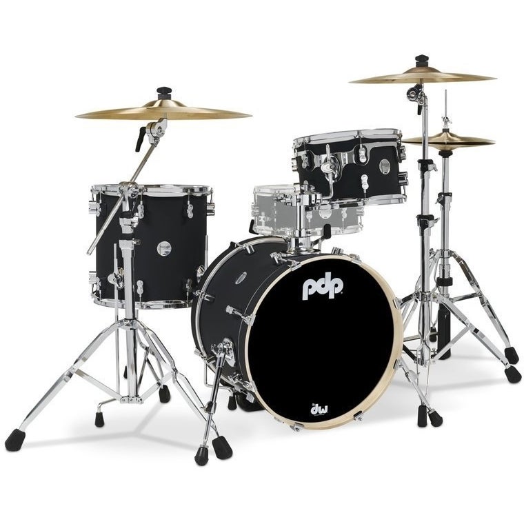 PDP Drums Concept Maple Bob Kit Satin Black 3-Piece Shell Set PDP Drums Concept Maple Bob Kit Satin Black 3-Piece Shell Set von PDP Drums