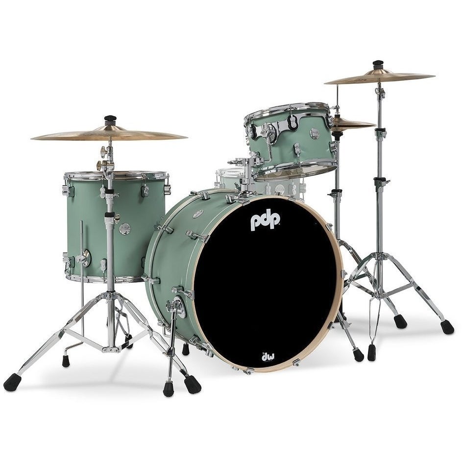 PDP Drums Concept Maple Rock Kit Satin Seafoam 3-Piece Shell Set PDP Drums Concept Maple Rock Kit Satin Seafoam 3-Piece Shell Set von PDP Drums