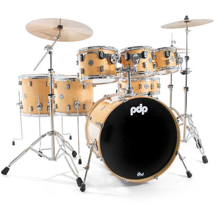 PDP Drums PD808480 Concept Maple Natural 7-Piece Drum Kit von PDP Drums