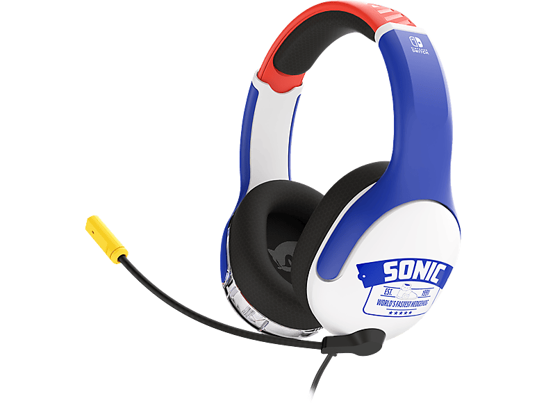 PDP LLC REALMz Sonic Go Fast Switch, On-ear Gamming-Headset Mehrfarbig von PDP LLC