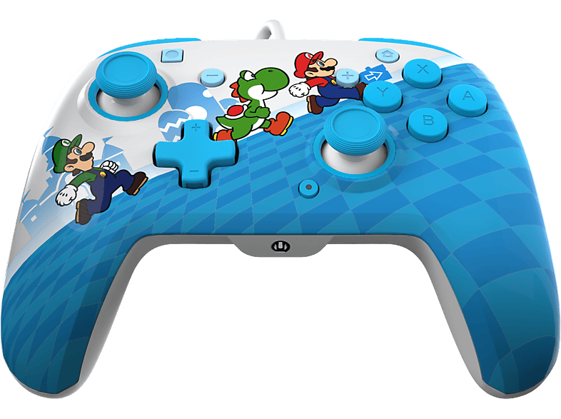 PDP LLC REMATCH Wired: Mario Escape Gaming Controller Mehrfarbig für Nintendo Switch, Switch OLED von PDP LLC