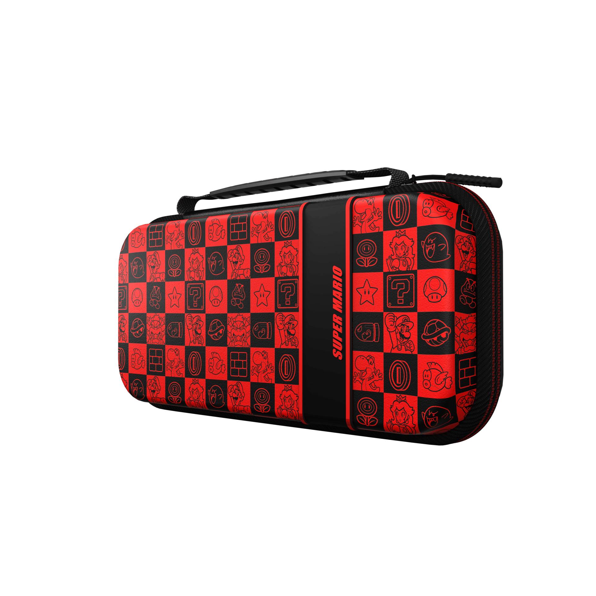 PDP LLC Travel Case Plus GLOW: Super Icon Gaming-Zubehör, Mehrfarbig von PDP LLC