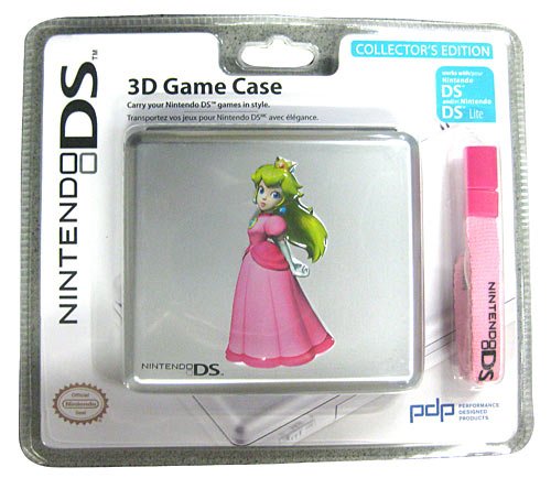 Nintendo DS, DS Lite - 3D Game Case, Prinzessin Peach von PDP