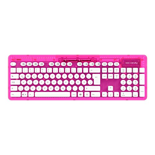 PC - Wireless Tastatur Rock Candy - pink von PDP
