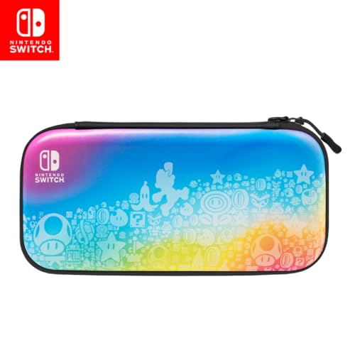PDP Gaming Offiziell Lizenziert Switch Slim Deluxe Travel Case - STAR SPECTRUM - Semi-Hardshell - Console Stand - PRotective PU Leather - Holds 14 Games - Works mit Switch OLED & Lite PDP Gaming Offiziell Lizenziert Switch Slim Deluxe Travel Case - STAR SPECTRUM - Semi-Hardshell - Console Stand - PRotective PU Leather - Holds 14 Games - Works mit Switch OLED & Lite von PDP