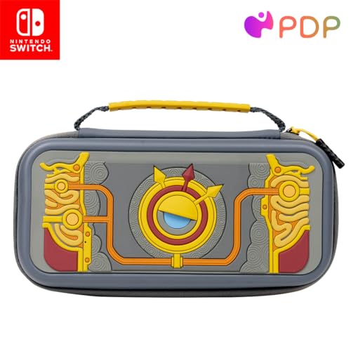 PDP Travel Case Plus GLOW for Nintendo Switch/Switch Lite/Switch OLED: Legend of Zelda Tears of the Kingdom Purah Pad 3D von PDP