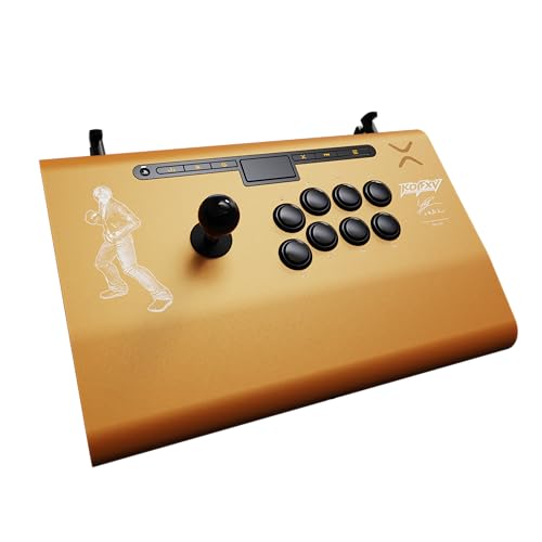 PDP Victrix Pro FS Playstation Fight Stick for PS4, PS5, PC, Durable Aluminum, Sanwa Denshi Buttons, Ergonomic Wrist Slope, Detachable Joystick, Tournament Grade for Fighting Games KOF Kyo PDP Victrix Pro FS Playstation Fight Stick for PS4, PS5, PC, Durable Aluminum, Sanwa Denshi Buttons, Ergonomic Wrist Slope, Detachable Joystick, Tournament Grade for Fighting Games KOF Kyo von PDP