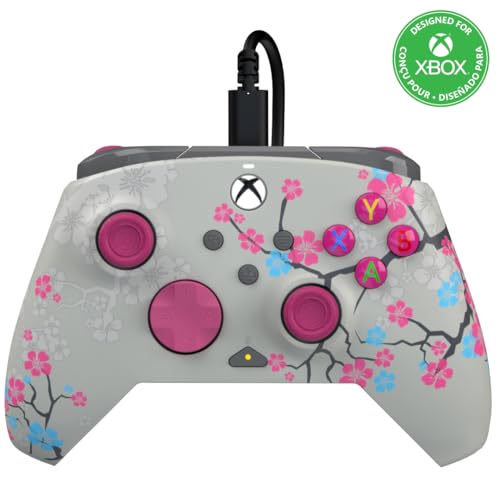 PDP Xbox REMATCH GLOW Wired controller BLOSSOM von PDP