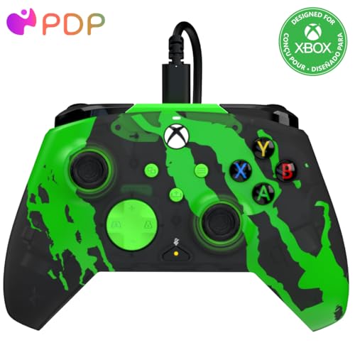 PDP Xbox REMATCH GLOW Wired controller - Jolt Green PDP Xbox REMATCH GLOW Wired controller - Jolt Green von PDP