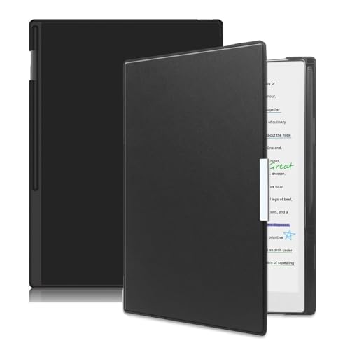 Schutzhülle für 30 cm (11,8 Zoll) Remarkable Paper Pro Color Tablet 2024, Smart Auto Sleep/Wake Folio, leichte Schutzhülle, Schwarz von PDSSDM