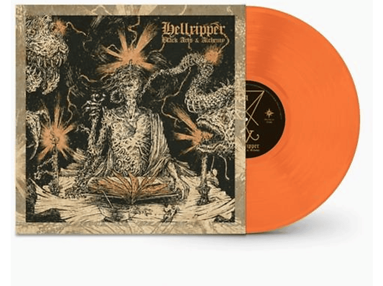 Hellripper - black arts And alchemy (orange) (Vinyl) von PEACEVILLE