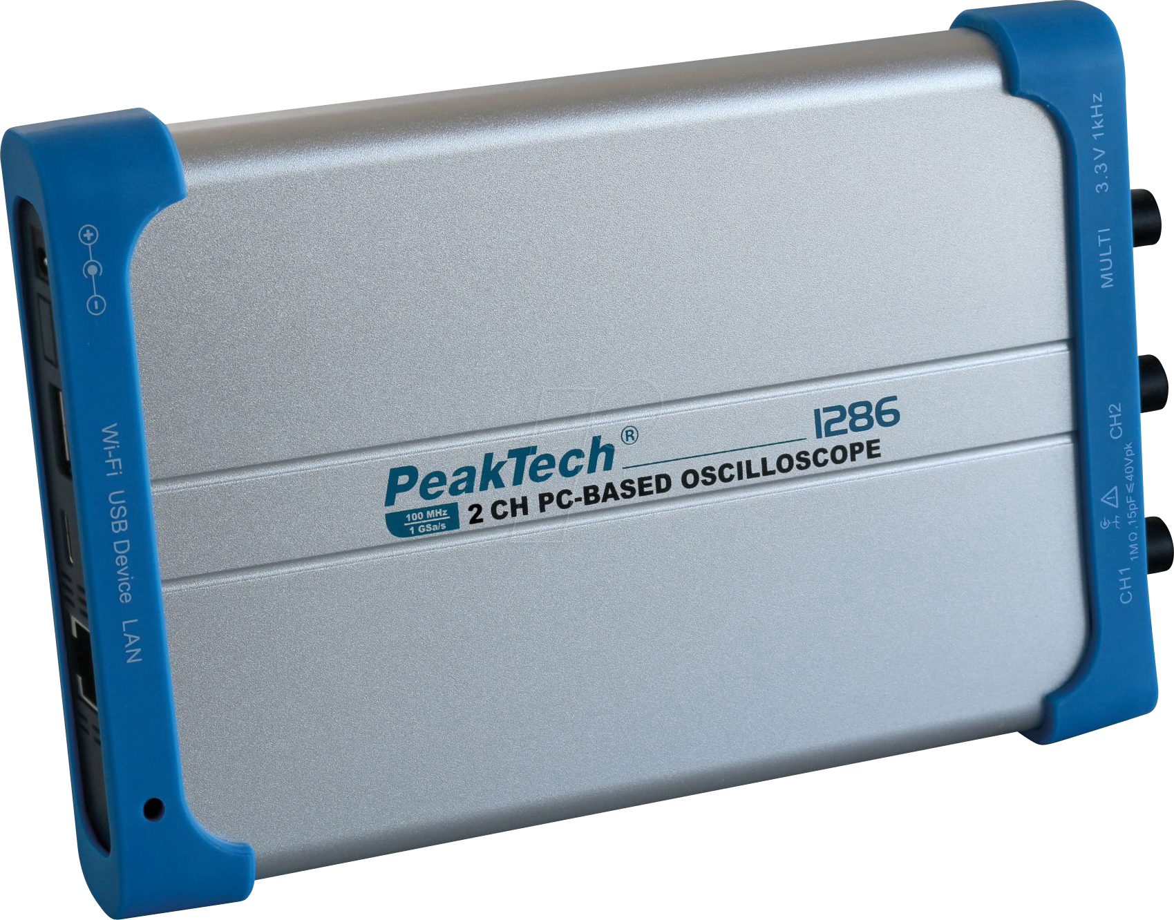 PEAKTECH 1286 - USB-Oszilloskop, 100 MHz, 2 Kanäle von PEAKTECH
