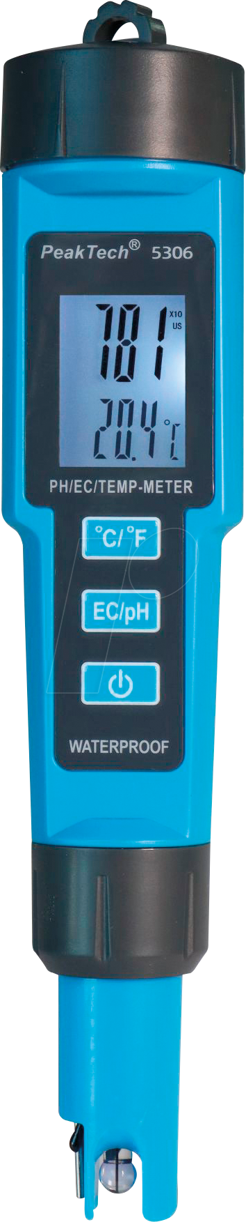 PEAKTECH 5306 - 3 in 1 PH-Meter in Stiftform für PH/EC/TEMP PEAKTECH 5306 - 3 in 1 PH-Meter in Stiftform für PH/EC/TEMP von PEAKTECH