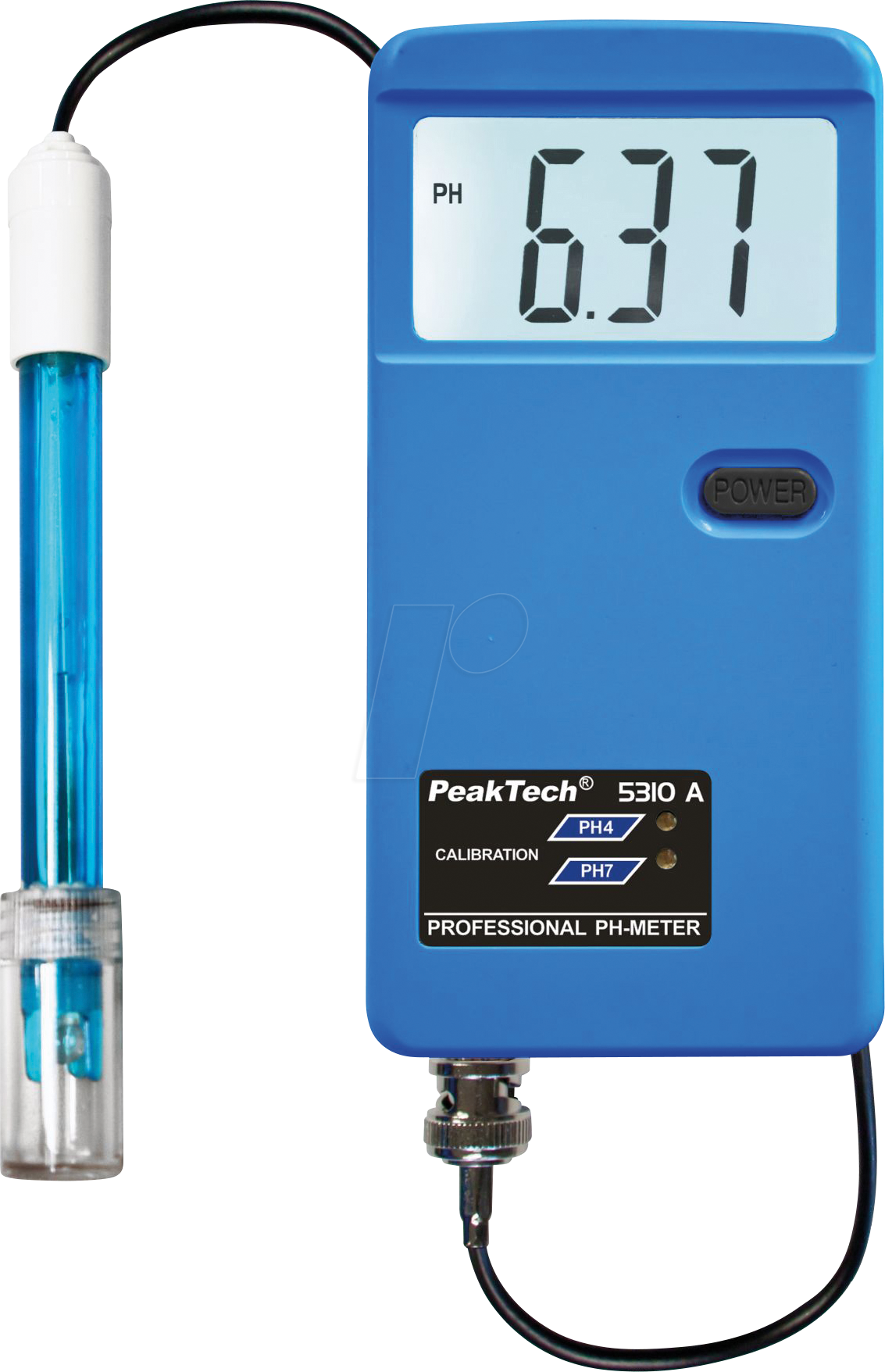 PEAKTECH 5310 A - pH-Messgerät, 0,0 - 14,0 pH von PEAKTECH
