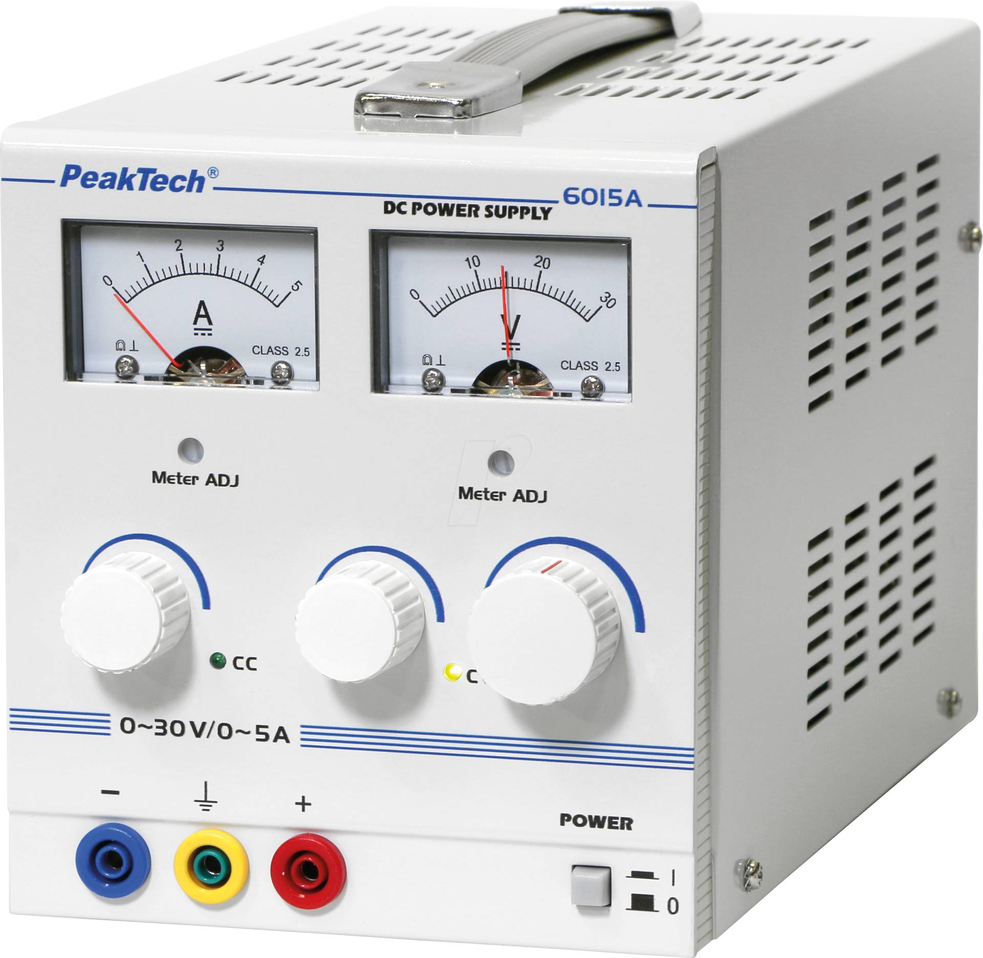 PEAKTECH 6015A - Labornetzgerät, 0 - 30 V, 0 - 5 A, stabilisiert von PEAKTECH