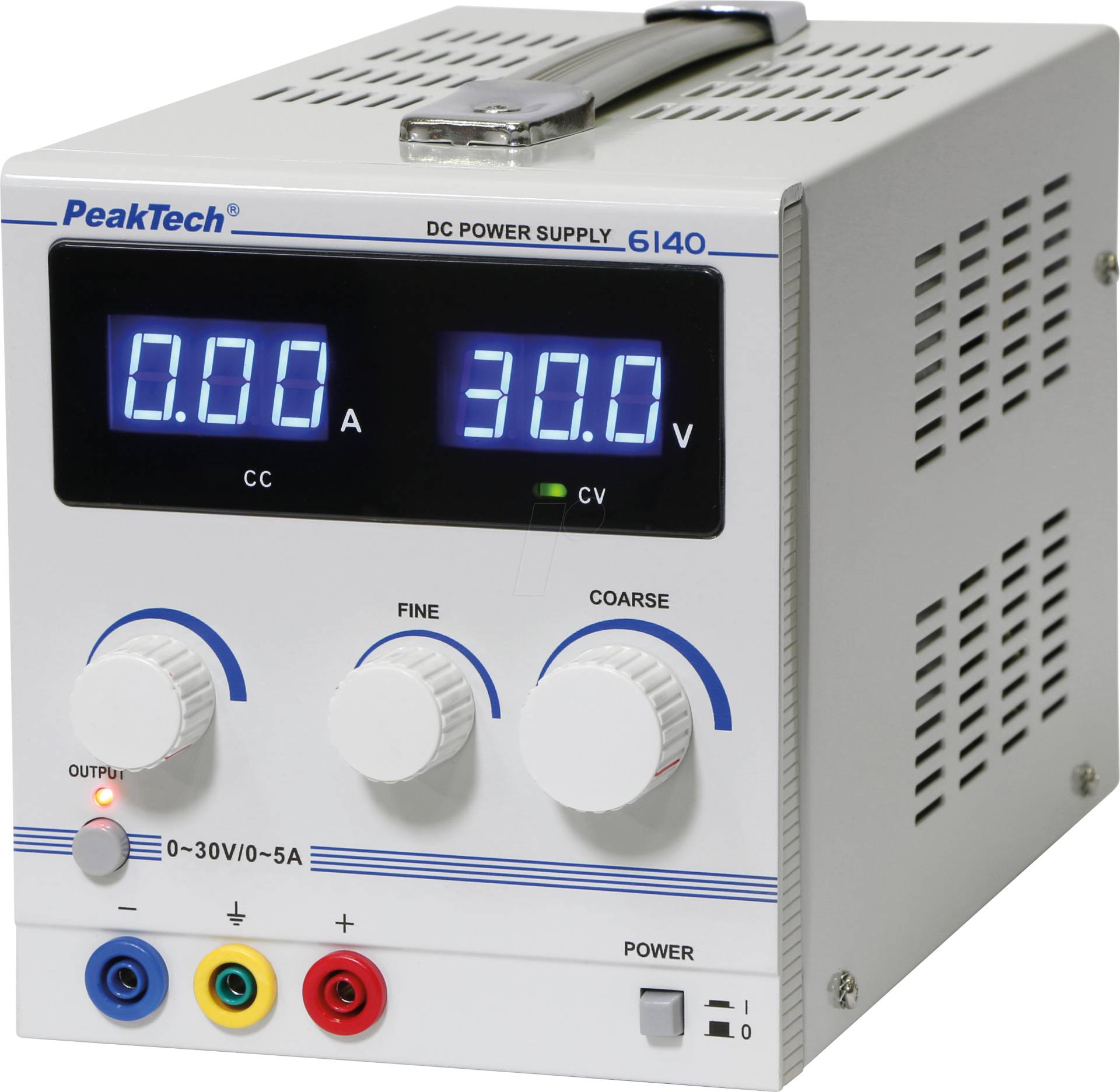 PEAKTECH 6140 - Labornetzgerät, 0 - 30 V, 0 - 5 A, stabilisiert von PEAKTECH