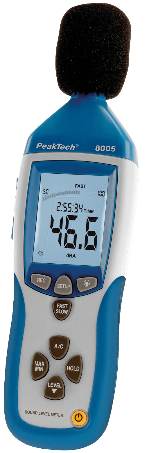 PEAKTECH 8005 - Schallpegelmessgerät, 30 bis 130 dB von PEAKTECH