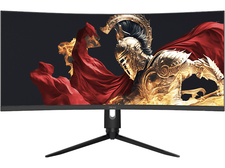 PEAQ PMO G341-CWQK 34 Zoll UWQHD Gaming Monitor (1 ms Reaktionszeit, 165 Hz) von PEAQ