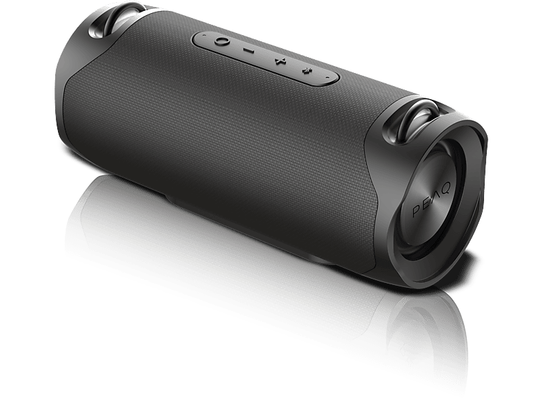 PEAQ PPA 502 Bluetooth Lautsprecher, Schwarz, Wasserfest von PEAQ