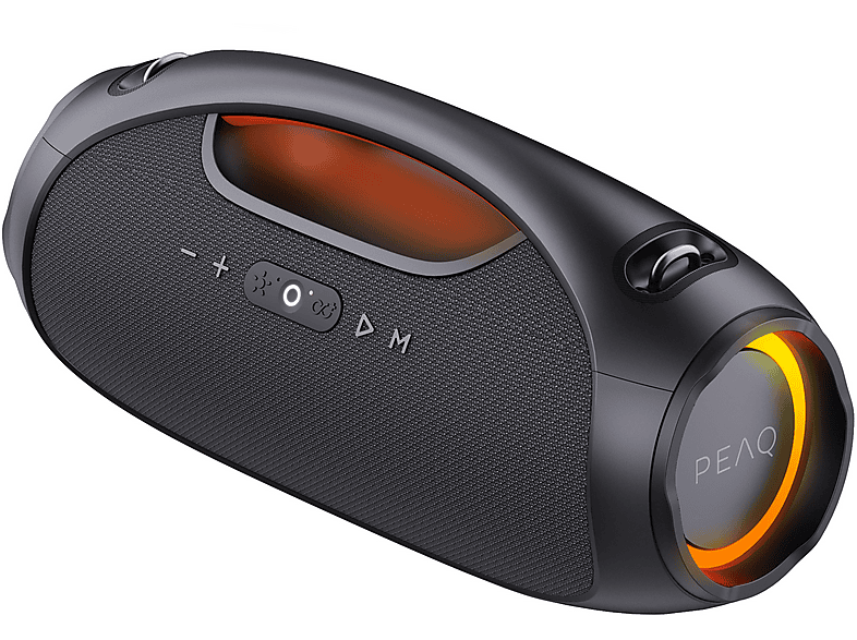 PEAQ PPA 600 BT Bluetooth Lautsprecher, Schwarz, Wasserfest von PEAQ