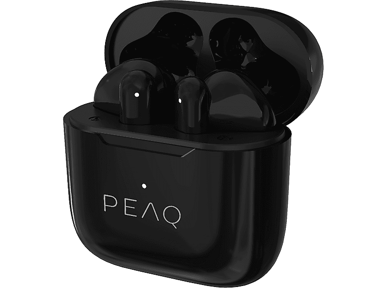 PEAQ PTW-3000-BK, In-ear Kopfhörer Schwarz von PEAQ