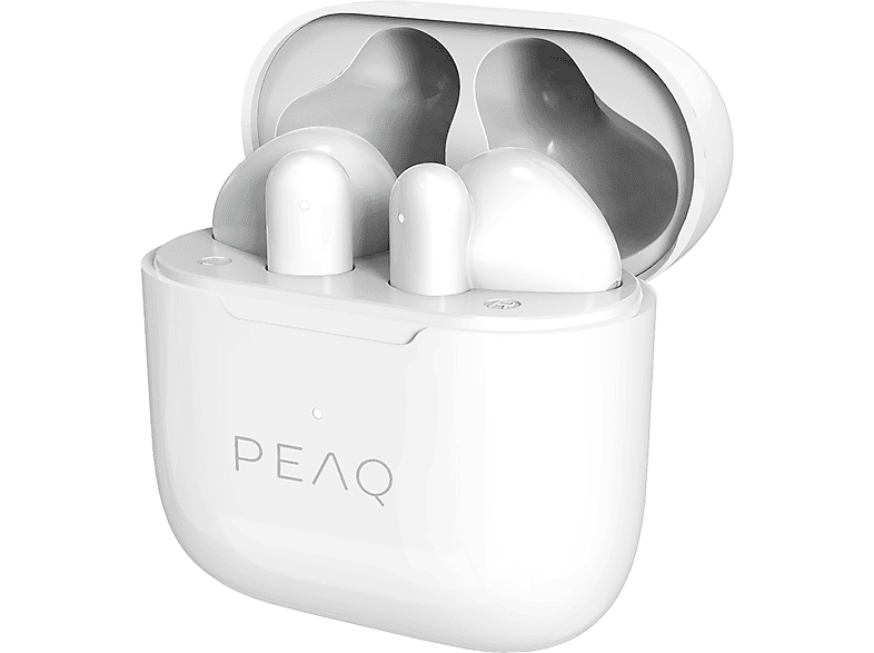 PEAQ PTW-3000-WT, In-ear Kopfhörer Weiß von PEAQ