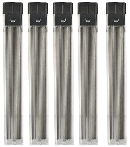 PEARL Feinminen: 60er-Set Bleistift-Minen für Druck-Bleistifte, 0,5 mm (Druckbleistift-Feinminen, Büroartikel, Stifte) von PEARL