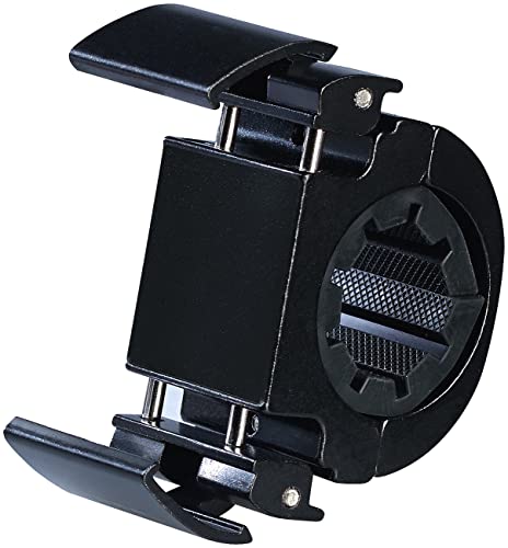 PEARL Handyhalter für Fahrrad: Ultrakompakte Smartphone-Halterung für Fahrräder, bis 17cm (6,7"), Alu (Smartphone Fahrradhalterung, Smartphone Halter Fahrrad, Handyhalterung fürs) von PEARL