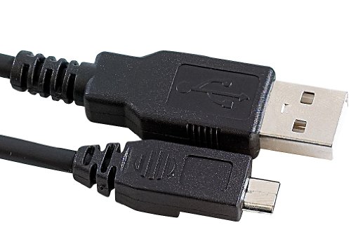 PEARL Ladekabel Handy: USB-2.0-Daten- & Ladekabel, USB-Stecker Typ A auf Micro-USB, 80 cm (USB Micro Kabel, USB Kabel Handy, Verlängerungskabel) von PEARL