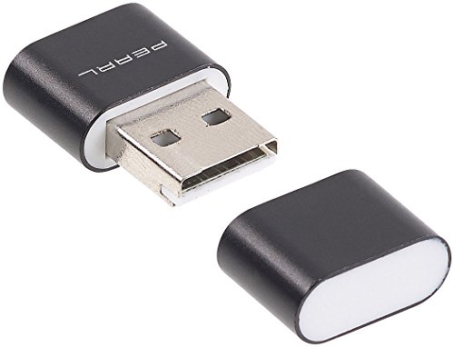 PEARL Micro SD Kartenleser: Mini-Cardreader für microSD(HC/XC)-Karten bis 128 GB & USB-Stick (Micro USB Karte, USB Stick für Micro SD Karte, microSDHC Speicherkarten) von PEARL