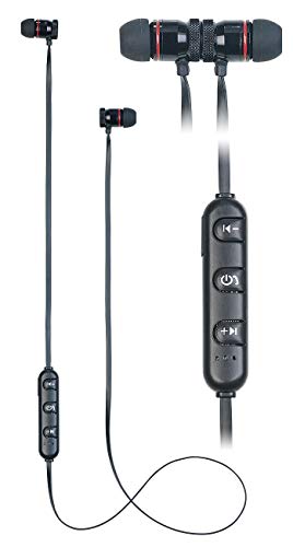 PEARL Ohrhörer: In-Ear-Stereo-Headset SH-30 v2 mit Bluetooth 5 und Magnet-Verschluss (Ohrhörer, Bluetooth, Kopfhörer mit Bluetooth, Freisprecheinrichtung) von PEARL