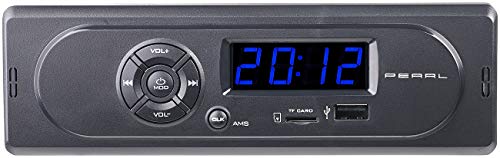 PEARL Radio USB: MP3-Autoradio CAS-300 mit Wiedergabe von USB & microSD, 2X 7 W (Einbauradio, MP3 Radio, SD Karte) von PEARL