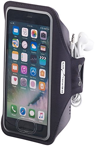 PEARL Sports Armtasche: Sport-Armband-Tasche für Smartphones & iPhones bis 4,7", schweißfest (iPhone Sportarmband, iPhone-Sport-Armbandtasche, Handyhülle HTC) von PEARL