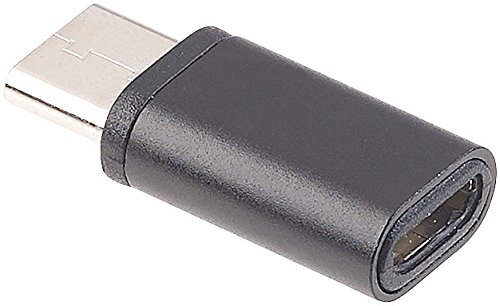 PEARL USB-Adapter mit Typ-C-Stecker auf Micro-USB-Buchse (Verbindungskabel) von PEARL