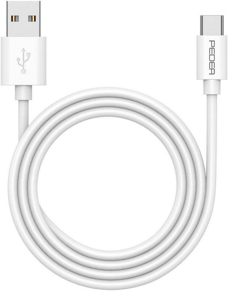 PEDEA Daten- und Schnellladekabel 30er Box USB-A/C USB-Kabel, USB Typ A, USB Typ C, (100,00 cm) von PEDEA
