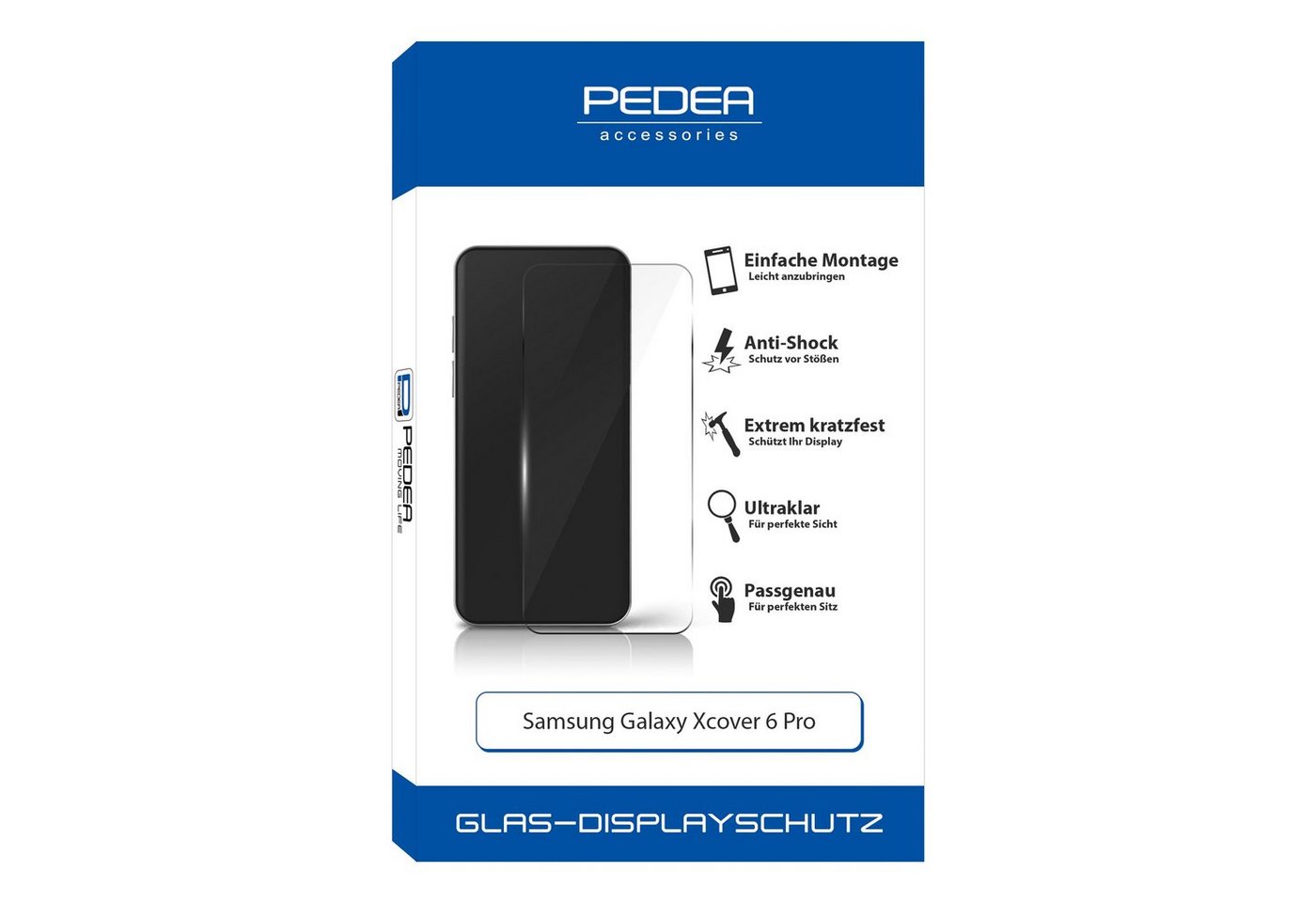 PEDEA Displayschutzglas Display-Schutzglas - Galaxy Xcover 6 Pro PEDEA Displayschutzglas Display-Schutzglas - Galaxy Xcover 6 Pro von PEDEA