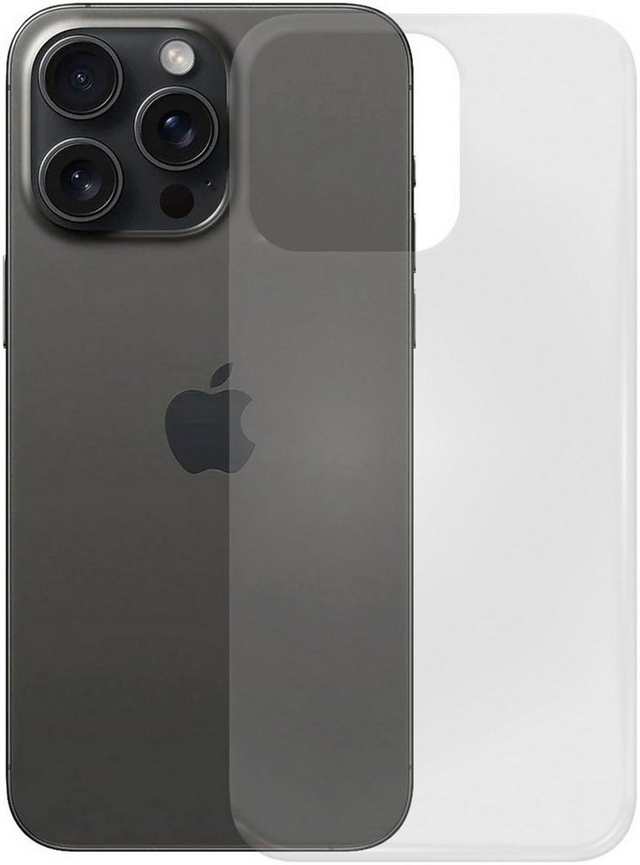 PEDEA Smartphone-Hülle Soft TPU Case für iPhone 15 Pro Max, Backcover, Schutzhülle, Schutz, Sturzschutz, stoßfest von PEDEA