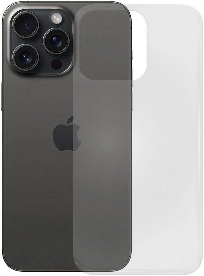 PEDEA Smartphone-Hülle TPU Case für das Apple iPhone 15 Pro 15,5 cm (6,1 Zoll), Backcover, Schutzhülle, Schutz, Sturzschutz, stoßfest von PEDEA