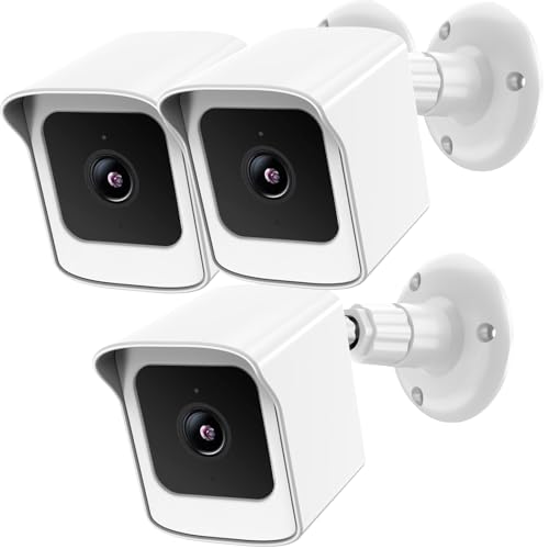 PEF Halterung für brandneue Cam V3 und V4, wetterfeste Schutzhülle und 360 Grad verstellbare Wandhalterung, solides Gehäuse für Cam V3 und V4 Outdoor Indoor Smart Home Kamerasystem (Weiß, 3 Stück) PEF Halterung für brandneue Cam V3 und V4, wetterfeste Schutzhülle und 360 Grad verstellbare Wandhalterung, solides Gehäuse für Cam V3 und V4 Outdoor Indoor Smart Home Kamerasystem (Weiß, 3 Stück) von PEF
