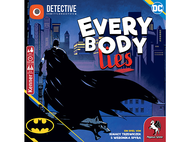 PEGASUS SPIELE Batman - Everybody Lies Brettspiel Mehrfarbig von PEGASUS SPIELE