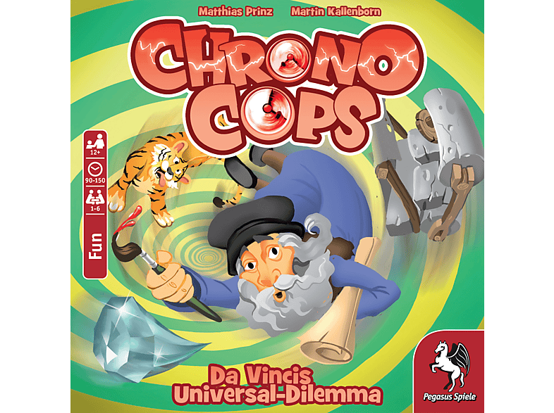 PEGASUS SPIELE ChronoCops – Da Vincis Universal-Dilemma Kartenspiel Mehrfarbig PEGASUS SPIELE ChronoCops – Da Vincis Universal-Dilemma Kartenspiel Mehrfarbig von PEGASUS SPIELE
