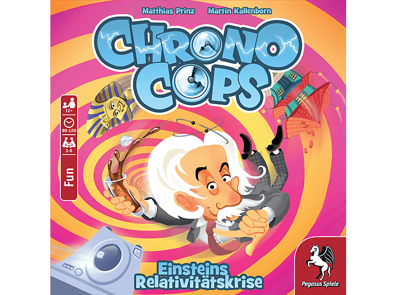 PEGASUS SPIELE ChronoCops – Einsteins Relativitätskrise Kartenspiel Mehrfarbig PEGASUS SPIELE ChronoCops – Einsteins Relativitätskrise Kartenspiel Mehrfarbig von PEGASUS SPIELE
