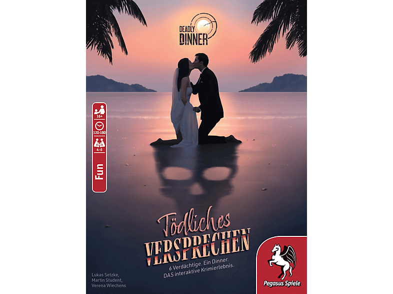 PEGASUS SPIELE Deadly Dinner – Tödliches Versprechen Familienspiel Mehrfarbig PEGASUS SPIELE Deadly Dinner – Tödliches Versprechen Familienspiel Mehrfarbig von PEGASUS SPIELE