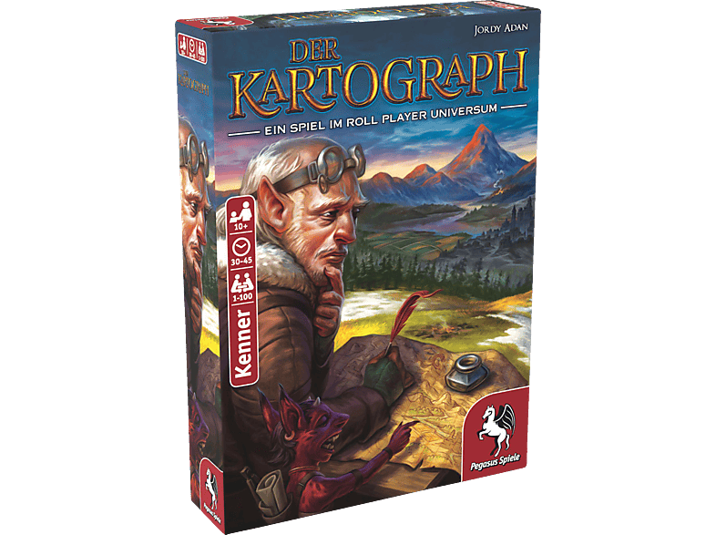PEGASUS SPIELE Der Kartograph Brettspiel Mehrfarbig PEGASUS SPIELE Der Kartograph Brettspiel Mehrfarbig von PEGASUS SPIELE