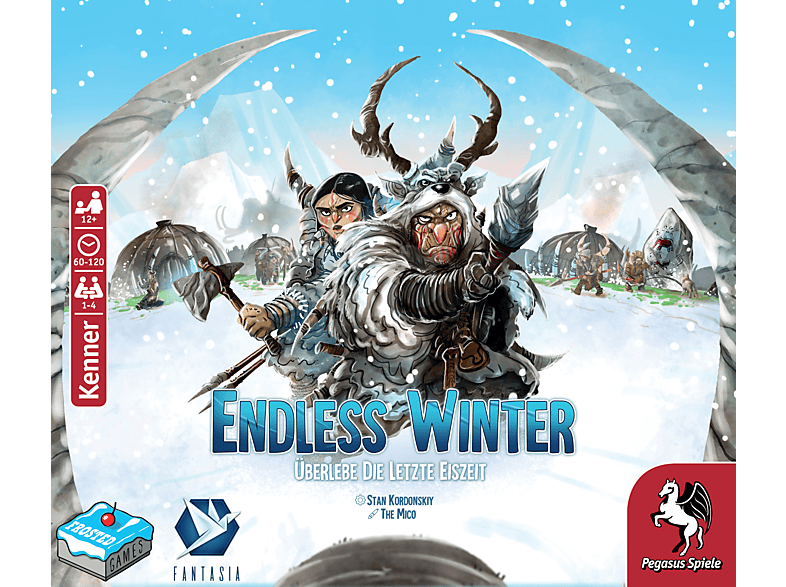 PEGASUS SPIELE Endless Winter Brettspiel Mehrfarbig von PEGASUS SPIELE