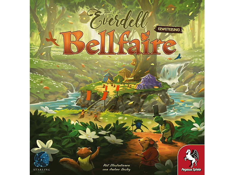 PEGASUS SPIELE Everdell: Bellfaire Familienspiel Mehrfarbig von PEGASUS SPIELE