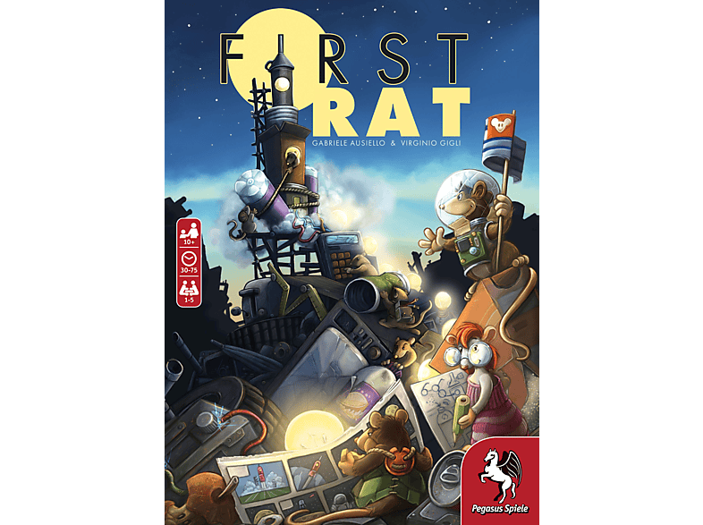 PEGASUS SPIELE First Rat Brettspiel Mehrfarbig von PEGASUS SPIELE